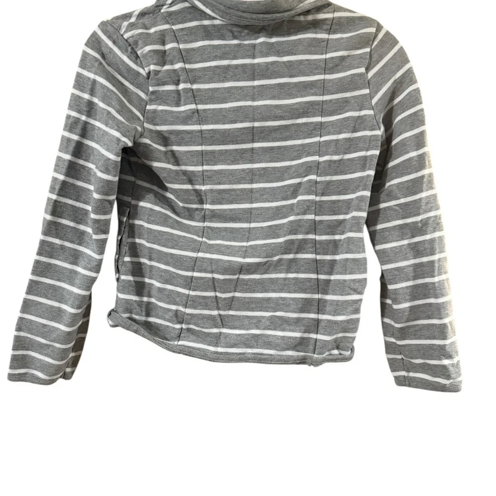 Old Navy Kids Gray Striped Blazer